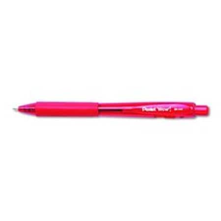 Pentel Wow Black Retractable Ball Point Dz Pen PENBK440A